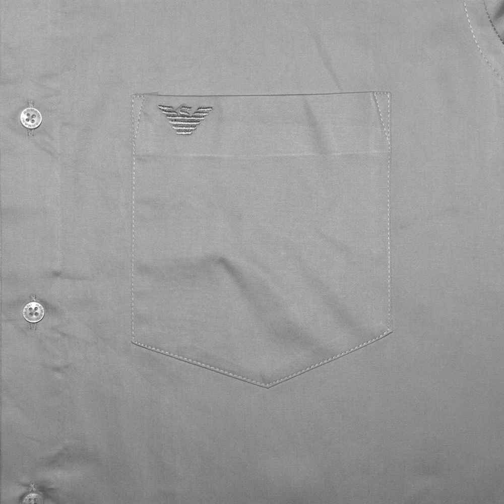 Giorgio Armani Light Grey Premium Quality Shirt-3
