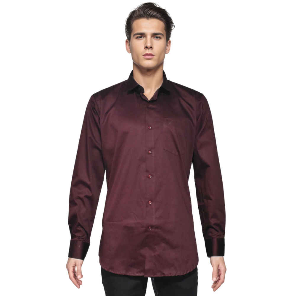 Giorgio Armani Wine Premium Quality Shirt-6