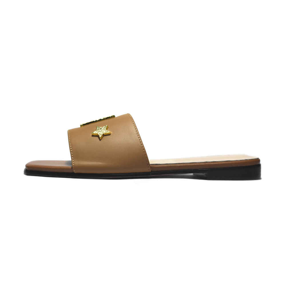 Gucci Brown Premium Women's Flat Sandals-1