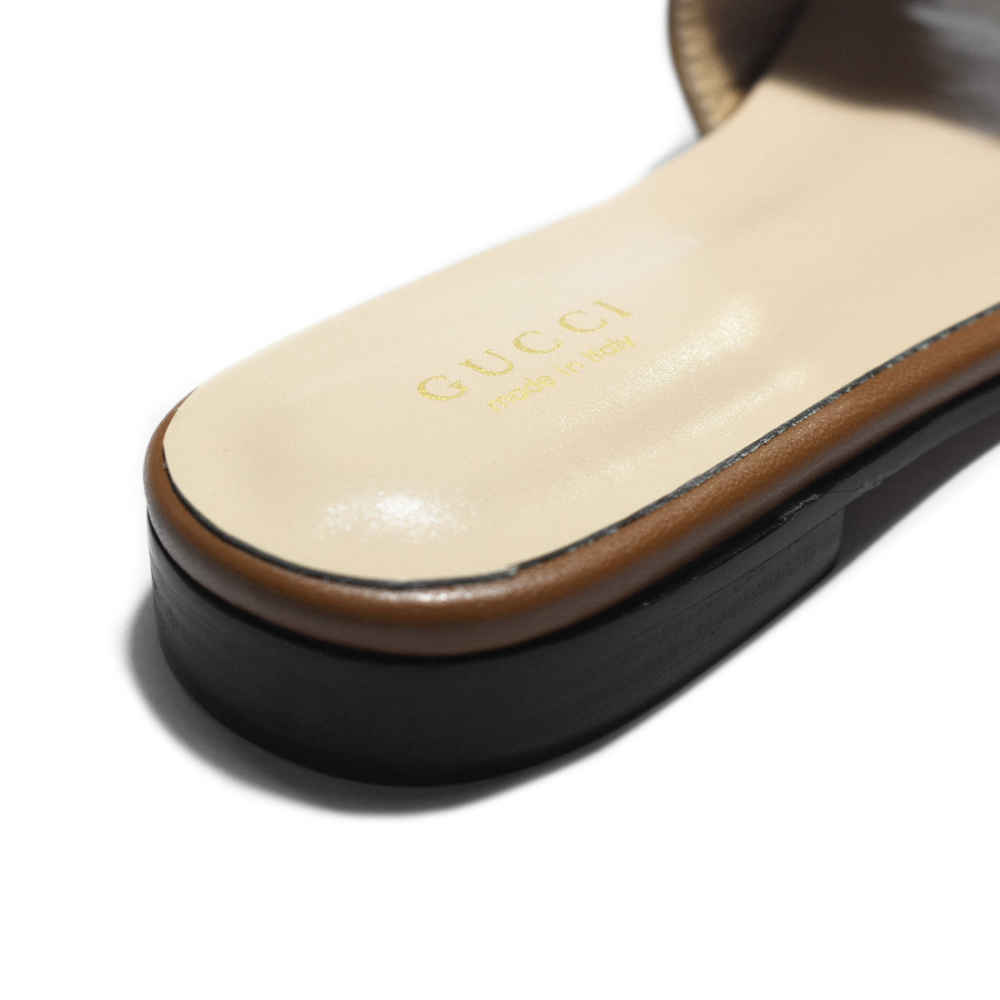 Gucci Brown Premium Women's Flat Sandals-4