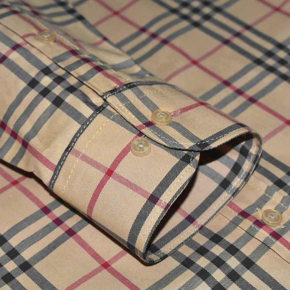 Burberry Brown Premium Quality Shirt-5