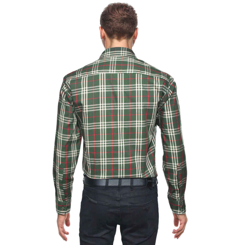 Burberry Green Premium Quality Shirt-1