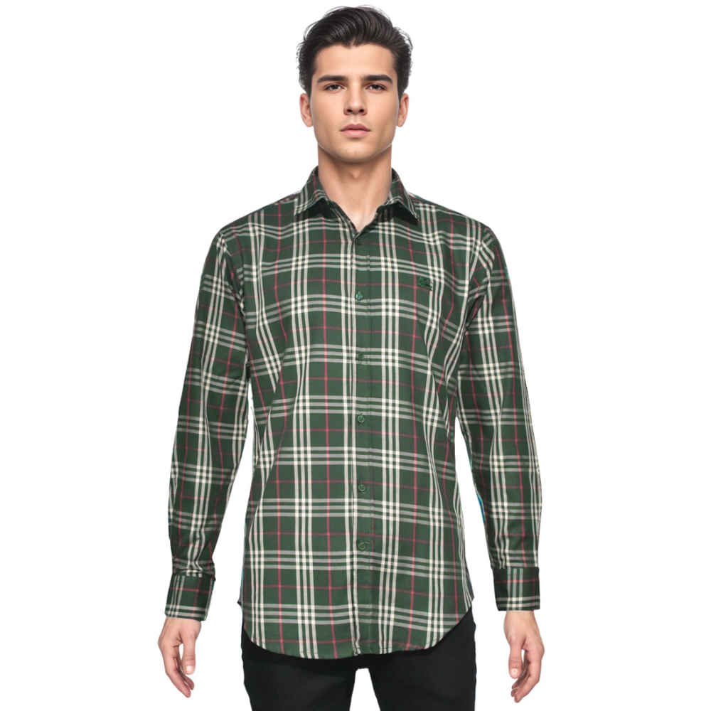 Burberry Green Premium Quality Shirt-6
