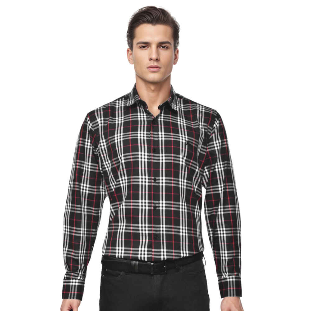 Burberry Black Premium Quality Shirt-thumb-0