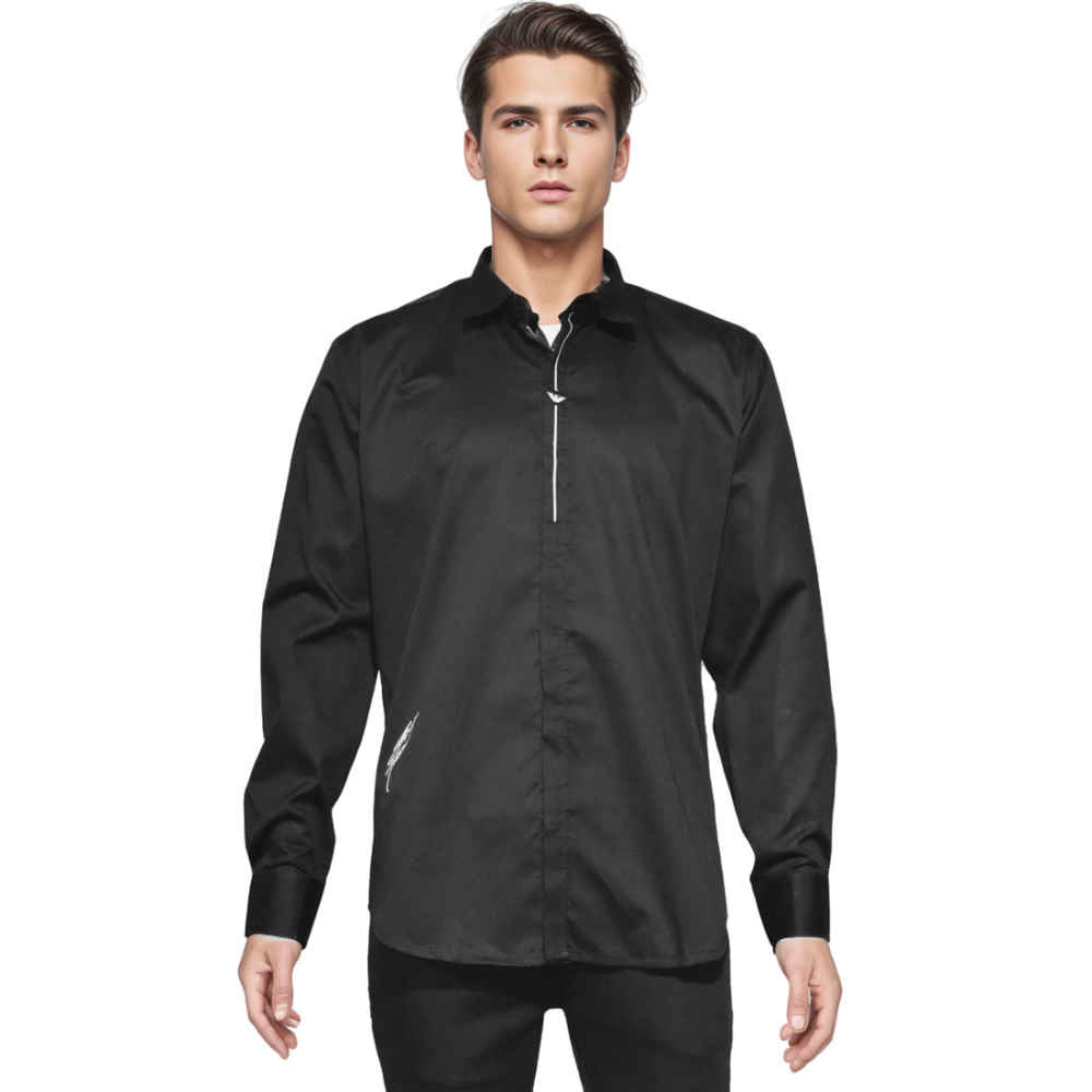 Emporio Armani Black Premium Quality Shirt-6