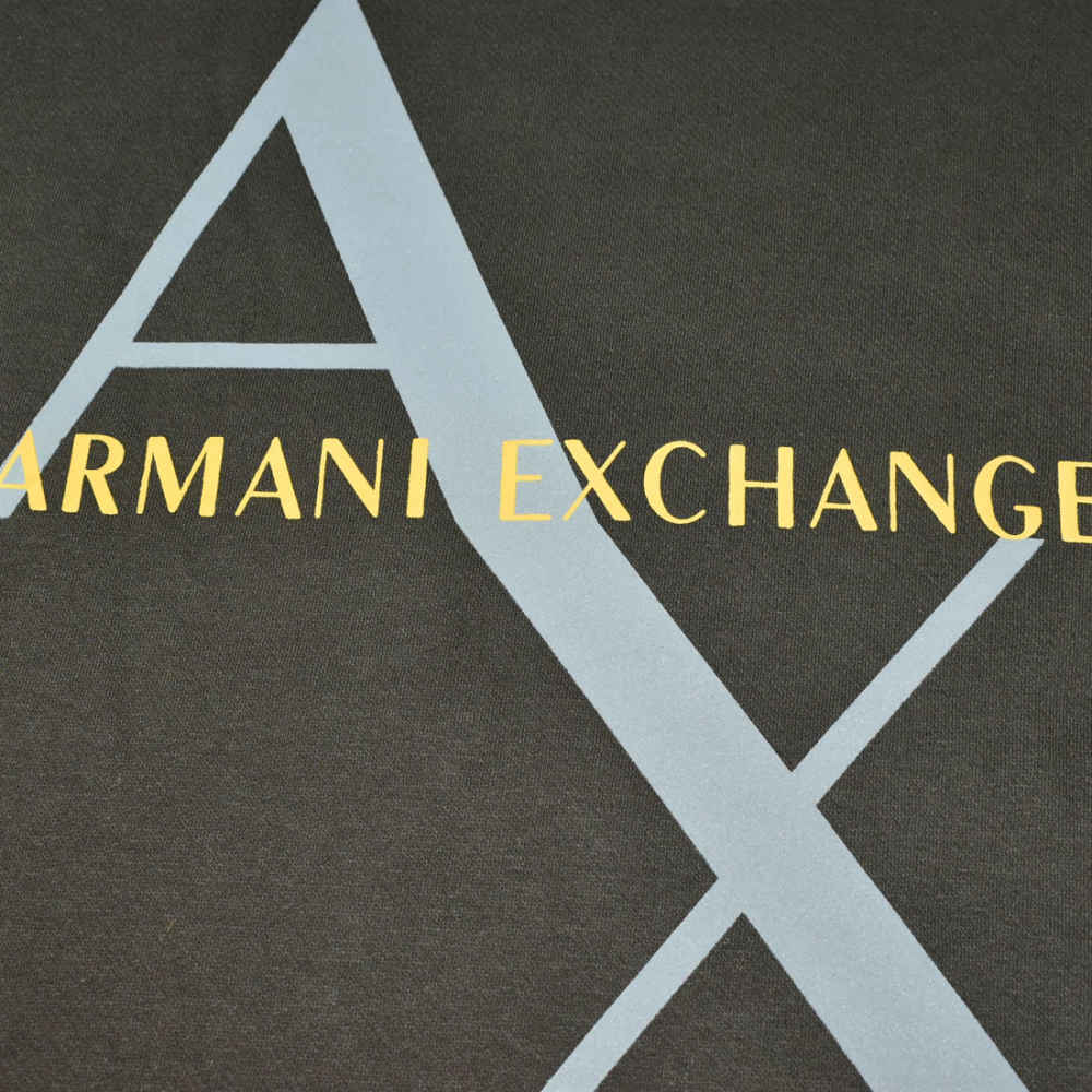 Armani Exchange Army Green Premium Sweatshirt-thumb-4