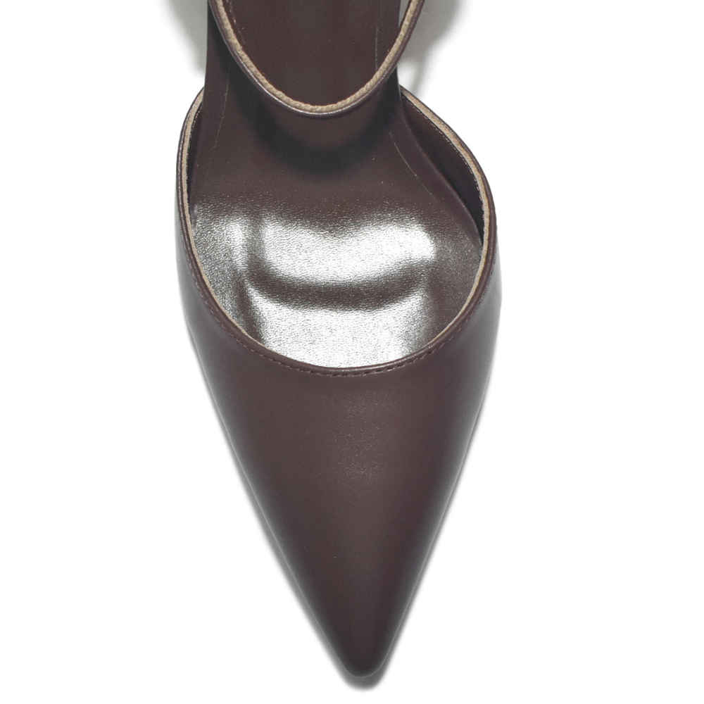 Fendi Coffee Premium Heel Sandals-3