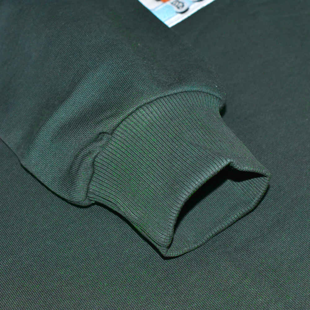 Bear Print Green Premium Quality Sweatshirt-6