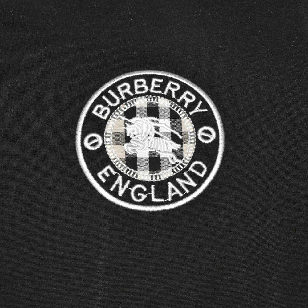 Burberry Embroidered logo Black Premium Tracksuit-6