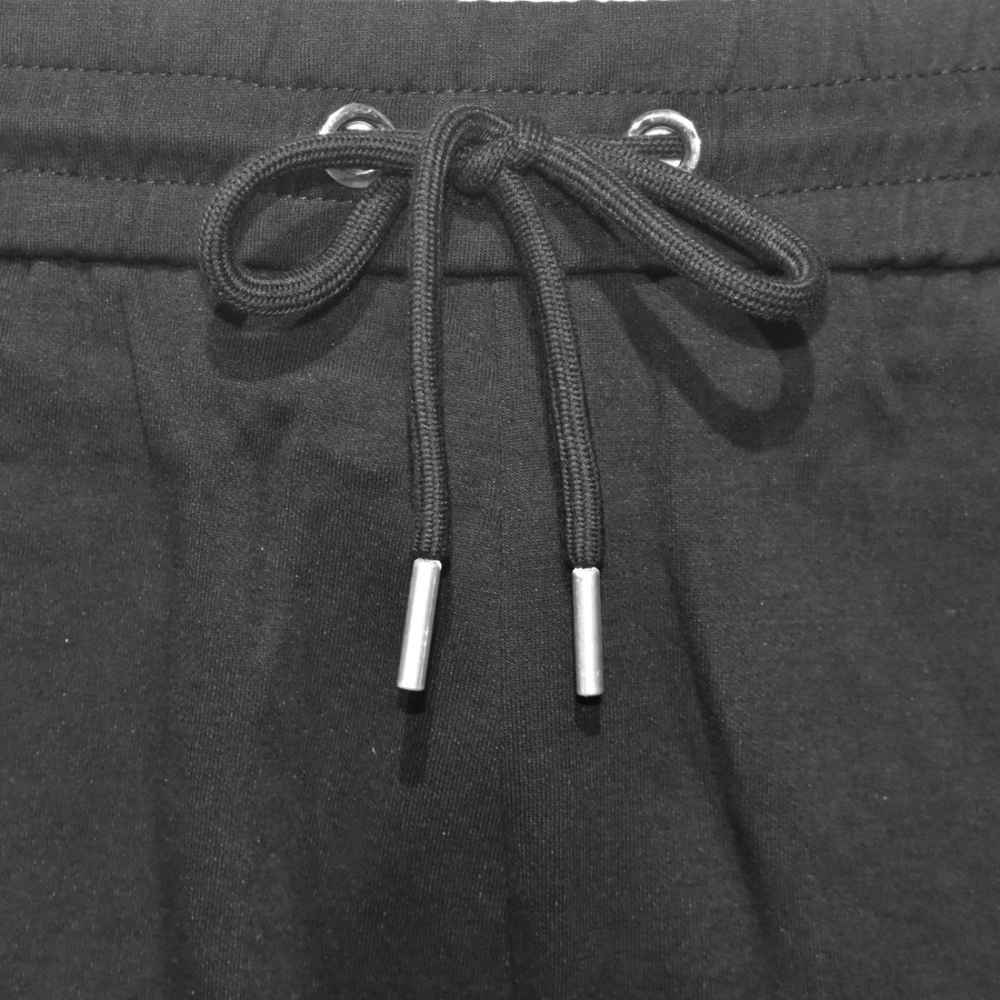 Fendi Embroidered logo Black T-shirt & Shorts Combo-5