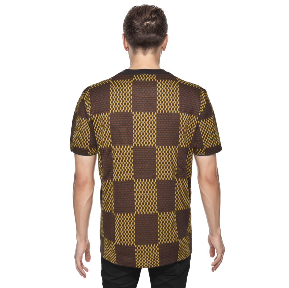 Louis Vuitton Short-Sleeved Cotton Crewneck T-shirt-thumb-1