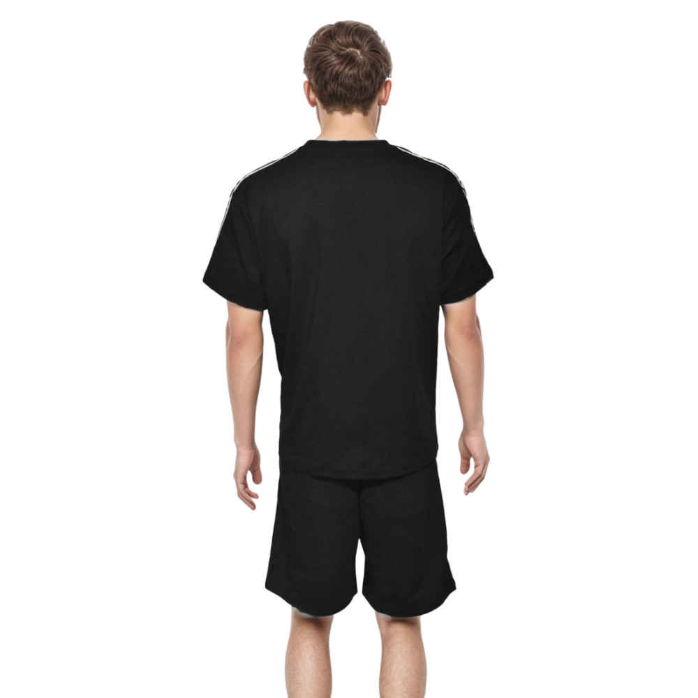 Versace Black Premium Quality T-shirt & Shorts Combo-thumb-1