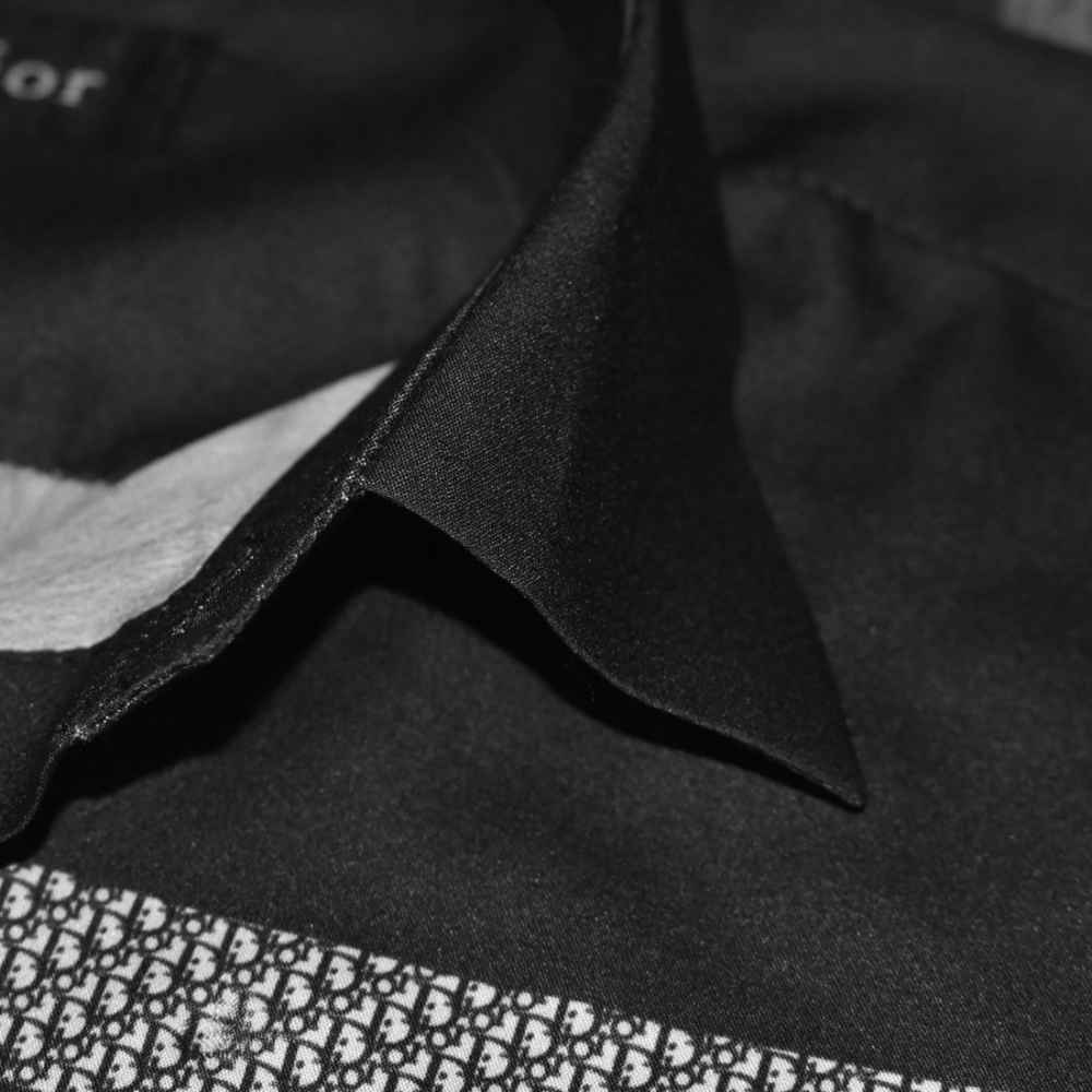 Christian Dior Signature Logo Black Premium Shirt-4