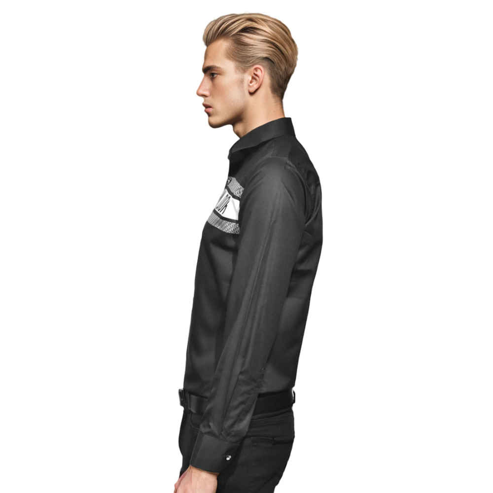 Christian Dior Signature Logo Black Premium Shirt-2