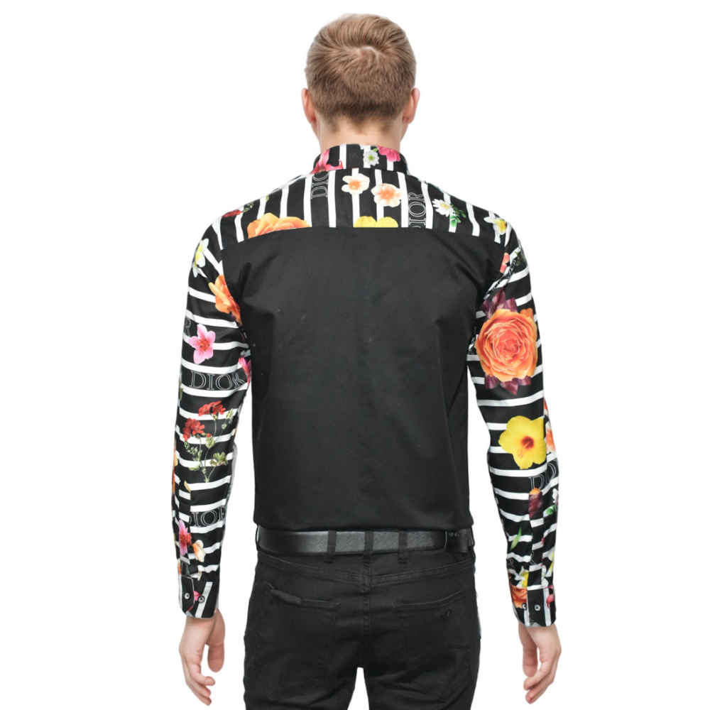 Dior logo Patch Black Designer Premium Shirt-1