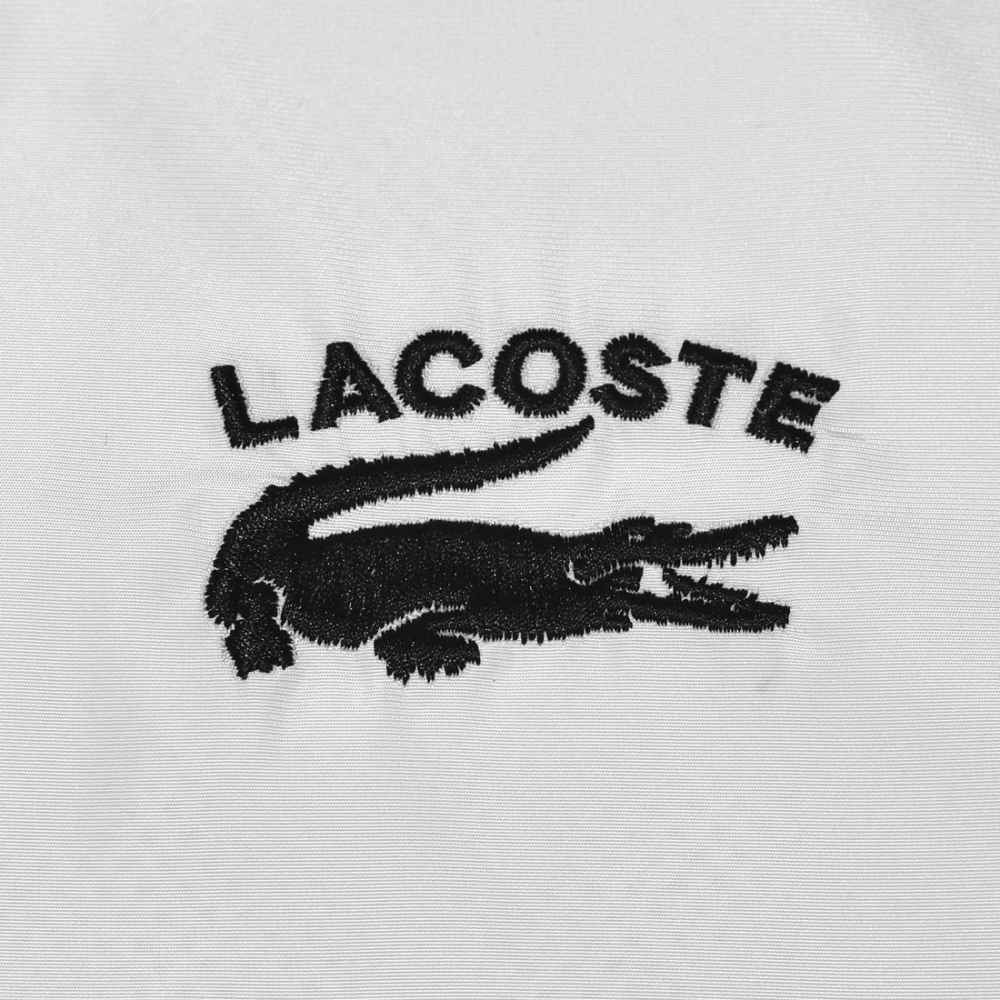 Lacoste Embroidered logo White Premium Jacket-3