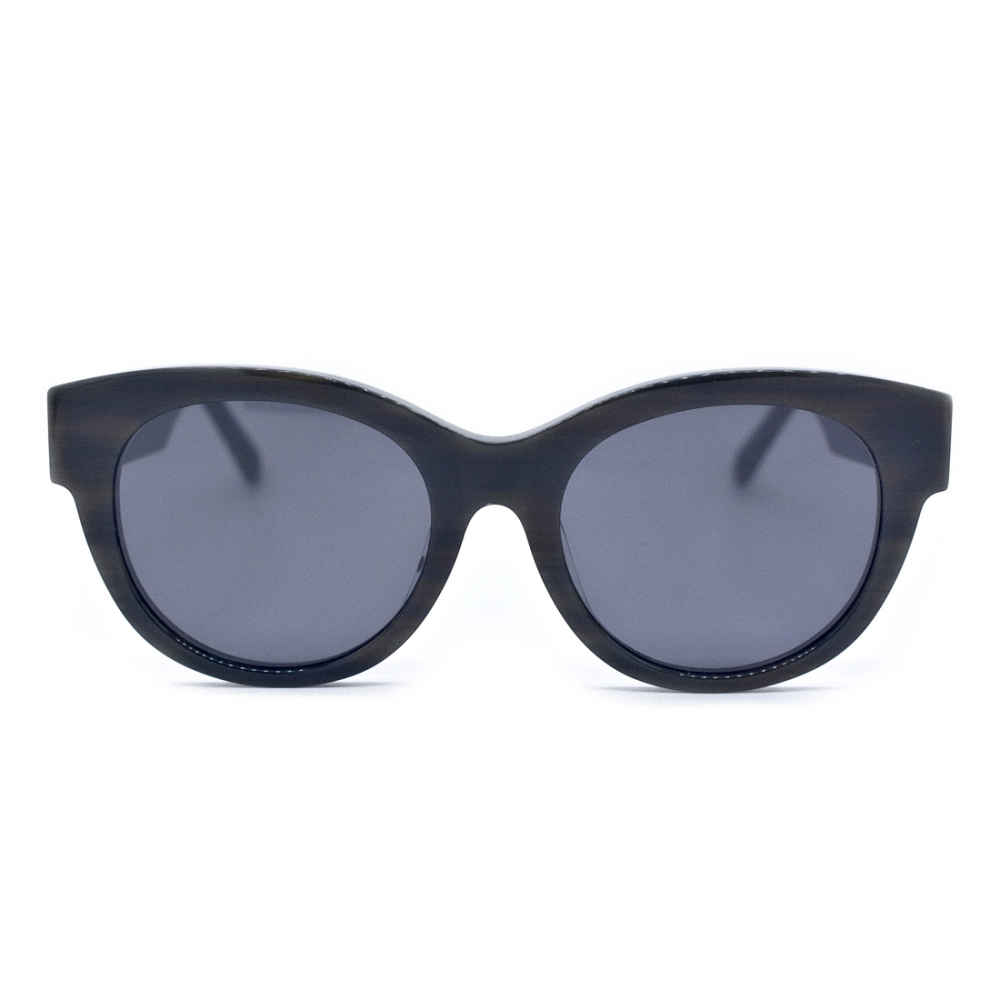 Louis Vuitton Black Confidence Square Round Sunglasses-thumb-1