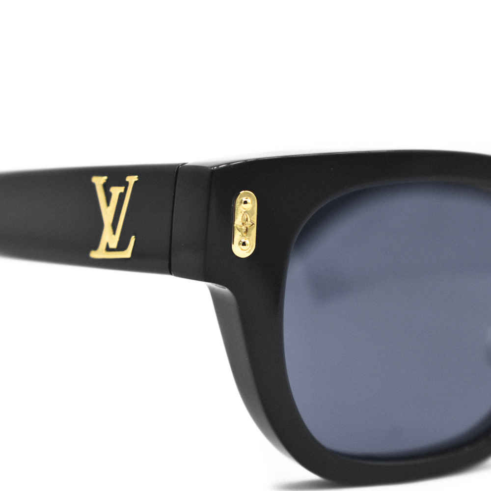 Louis Vuitton Navy Blue Confidence Square Sunglasses-thumb-2