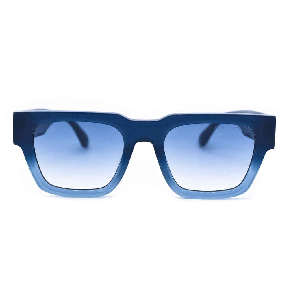 Louis Vuitton Blue Confidence Square Sunglasses-thumb-1