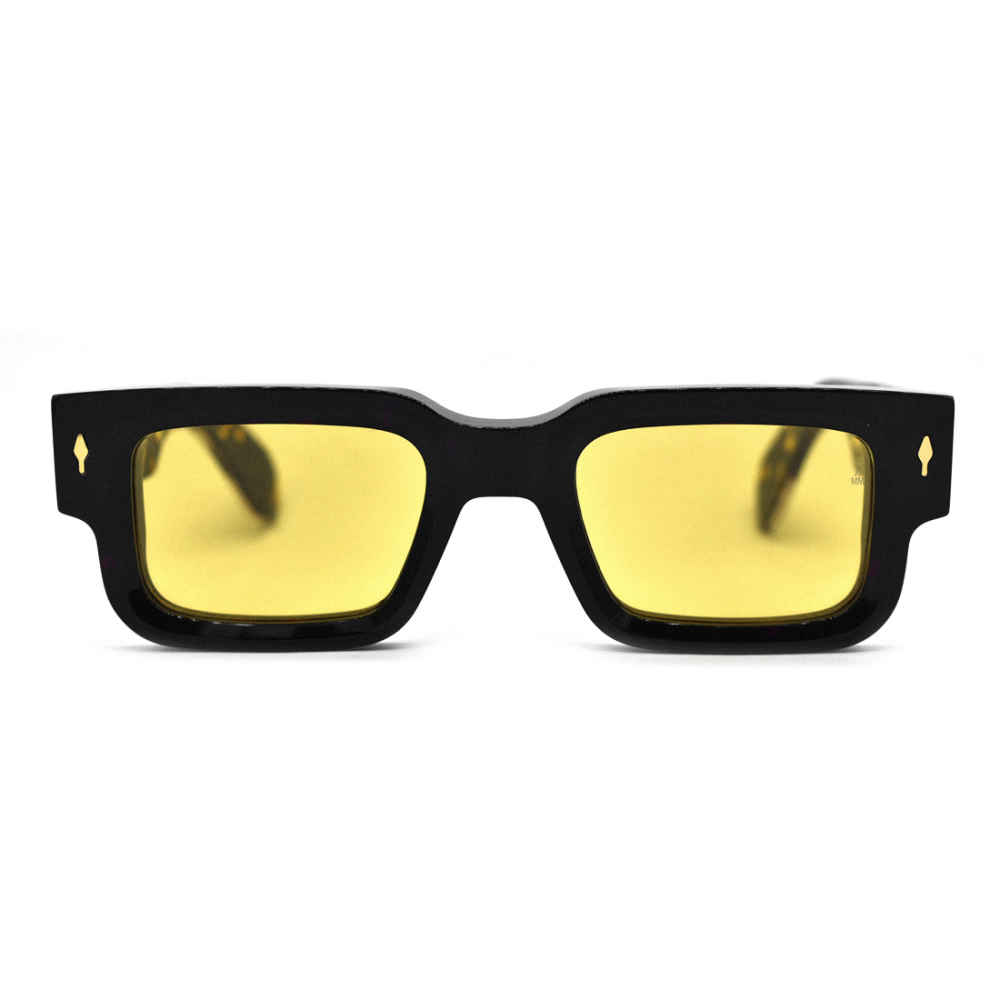 Jacques Marie Mage Black & Brown Luxury Sunglasses-1