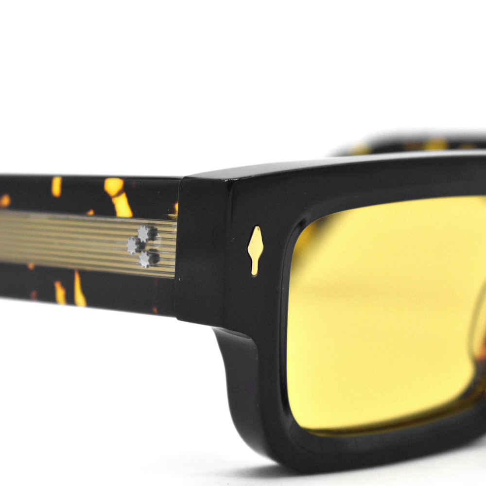 Jacques Marie Mage Black & Brown Luxury Sunglasses-2