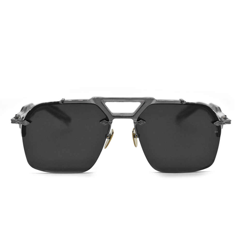 Jacques Marie Mage Black & Silver Premium Sunglasses-1