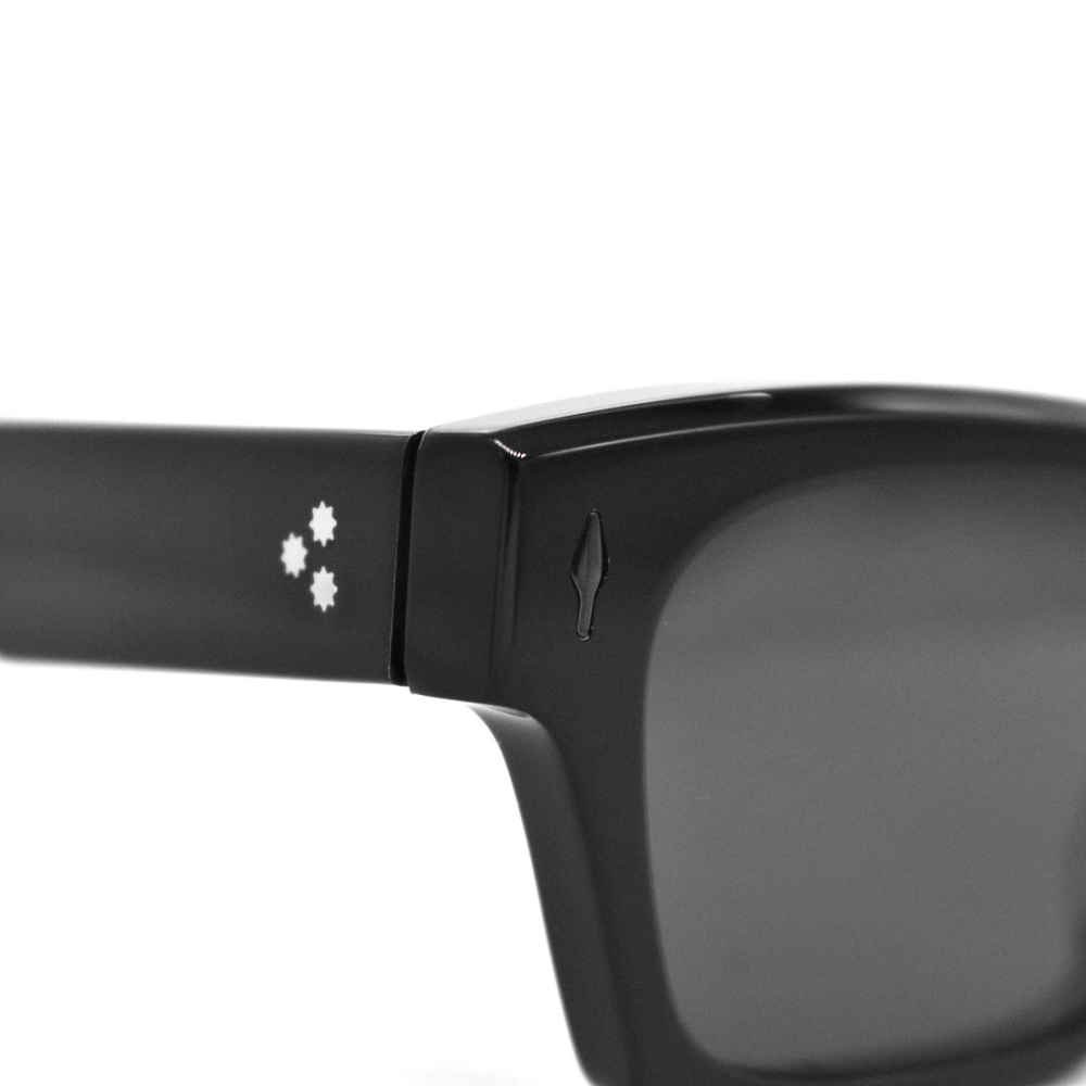 Jacques Marie Mage Black & Silver Acetate Sunglasses-thumb-2