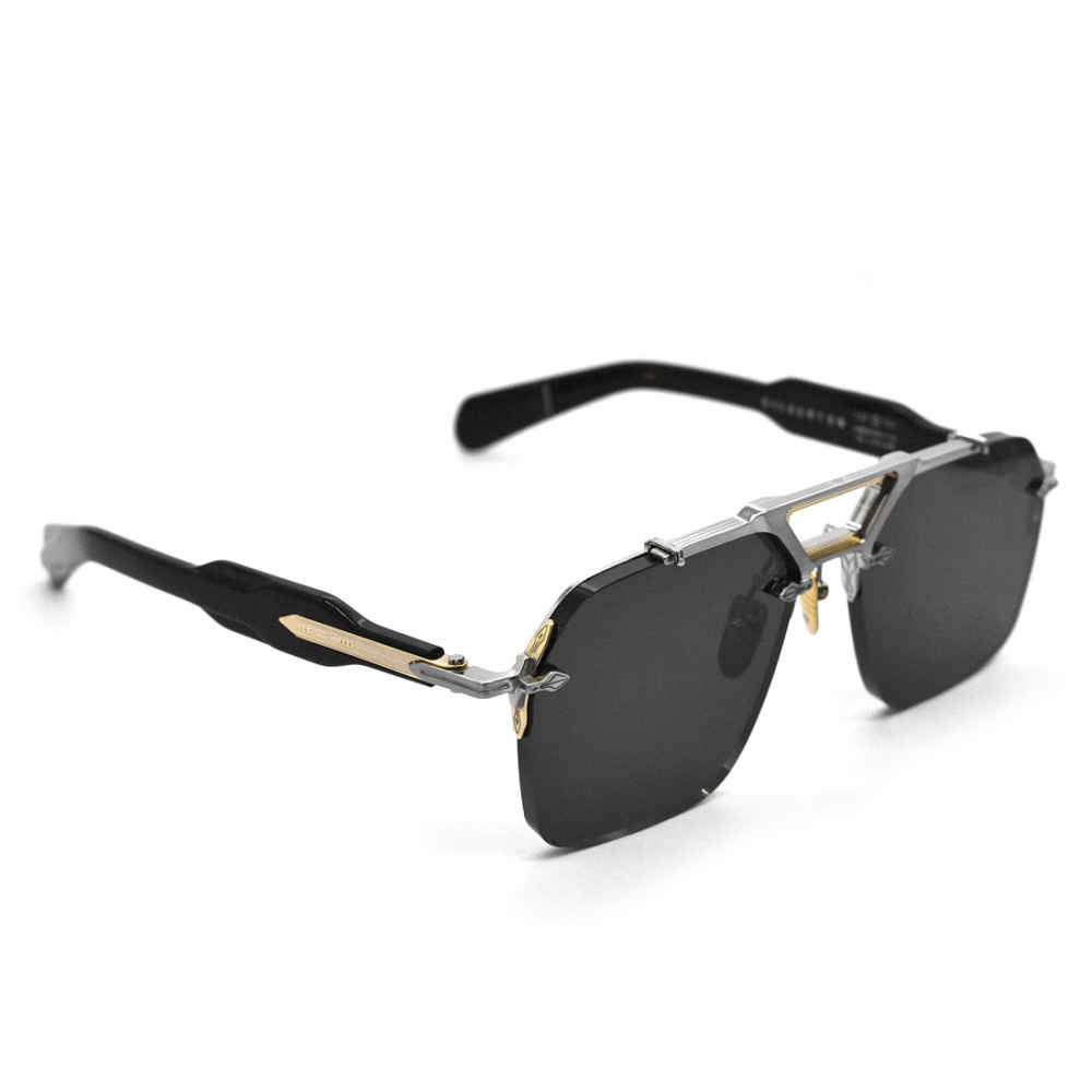 Jacques Marie Mage Black & Golden Premium Sunglasses-thumb-0
