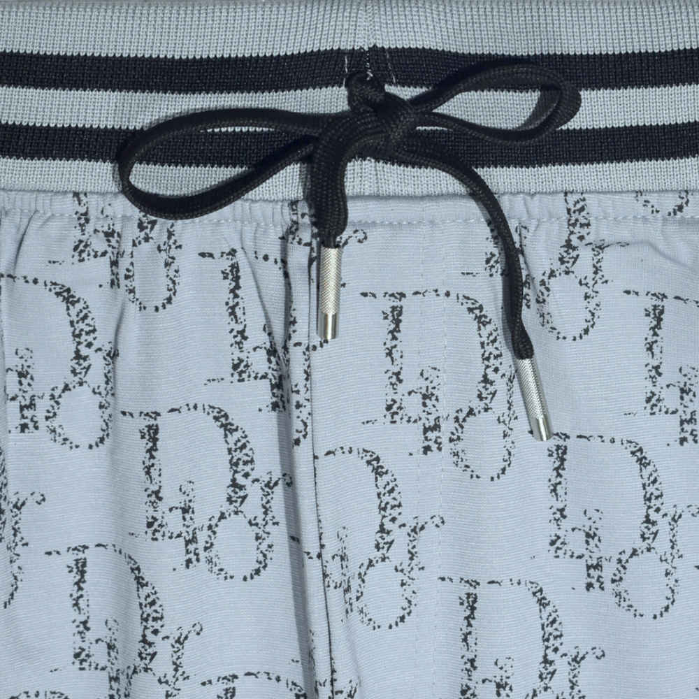 Dior Printed Grey Premium Men Track Pants-3