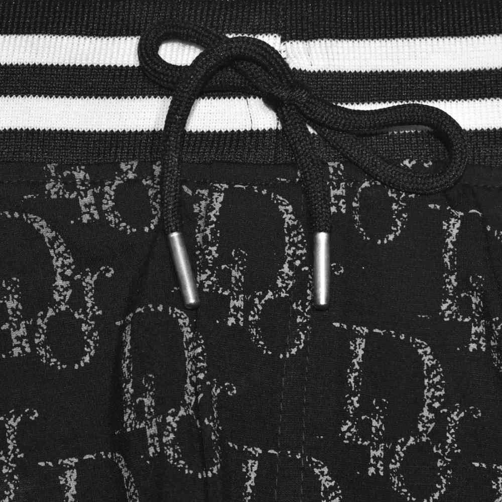 Dior Printed Black Premium Men Track Pants-3
