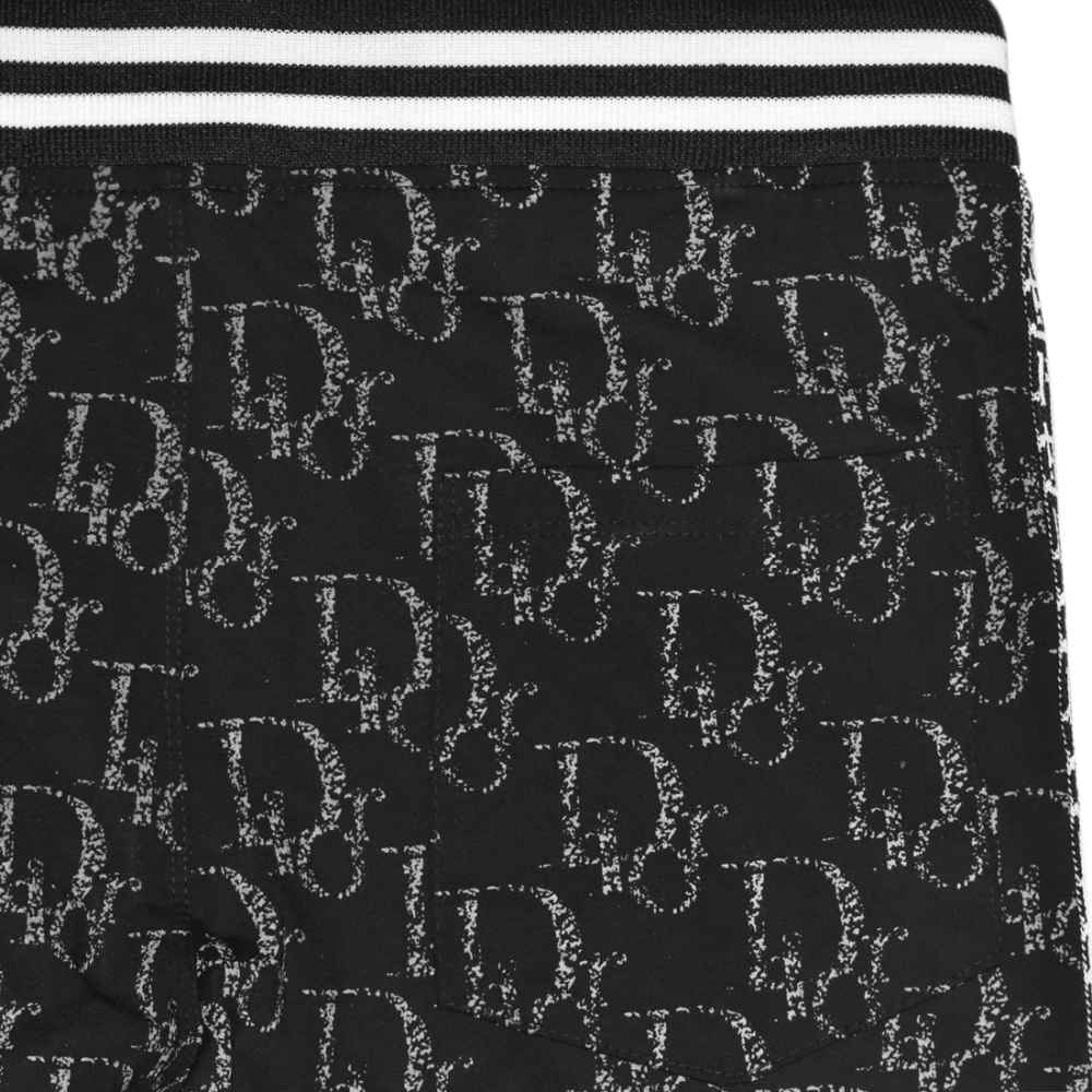 Dior Printed Black Premium Men Track Pants-4