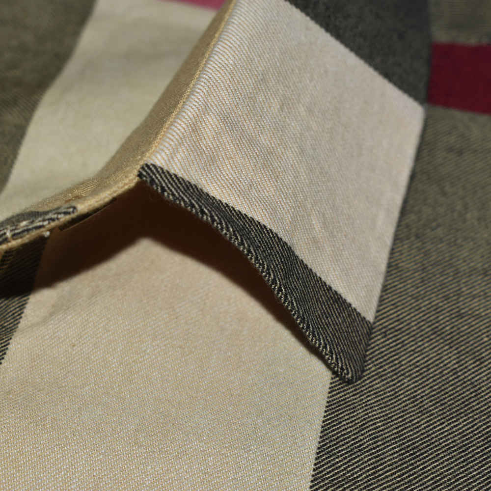 Burberry Brown Check Premium Quality Dress-thumb-4