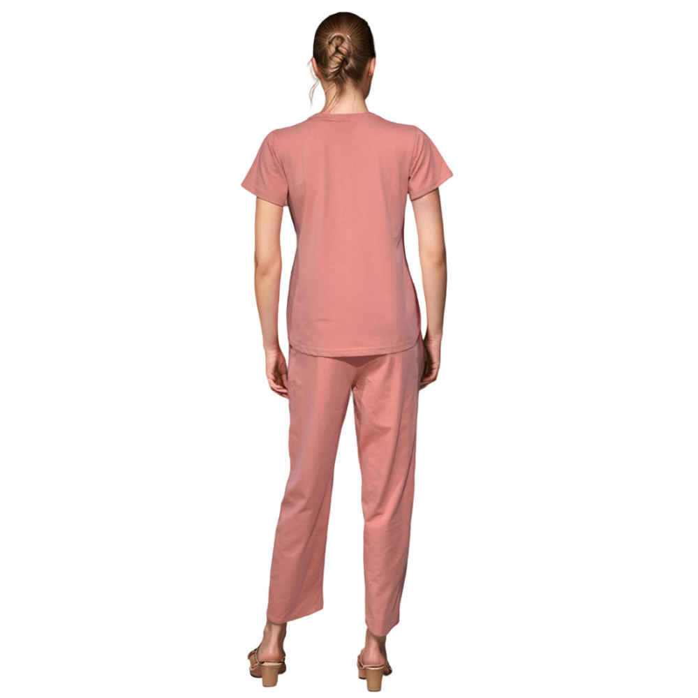 Amiri Pink Premium Cotton Co-ord Set-2