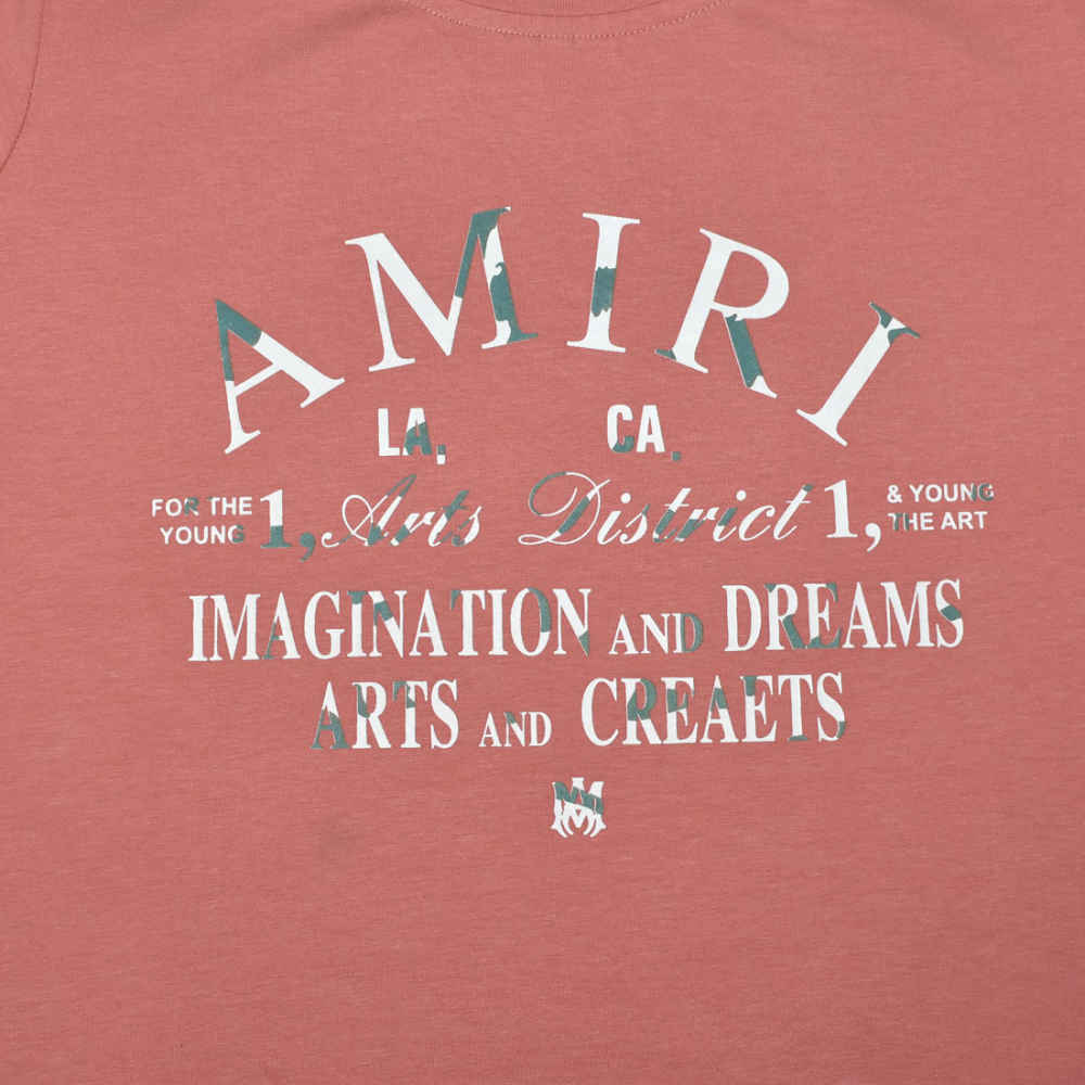 Amiri Pink Premium Cotton Co-ord Set-3