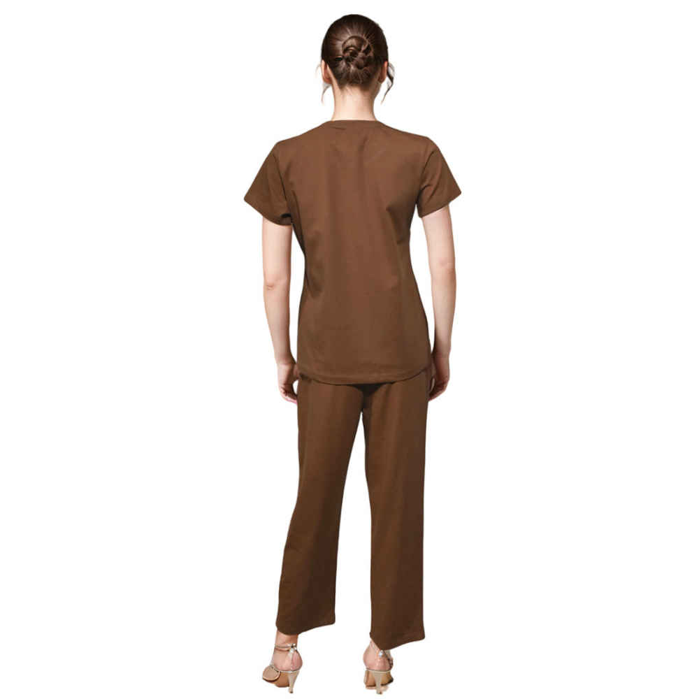 Armani Exchange Brown Premium Cotton Co-ord Set-thumb-2