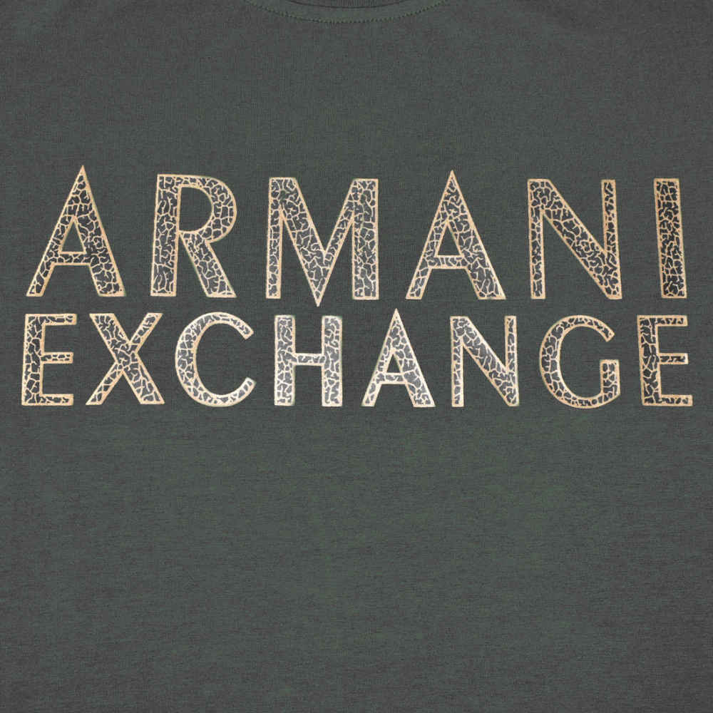 Armani Exchange Dark Green Premium Cotton Co-ord Set-3