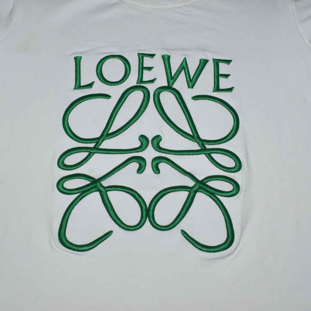 Loewe Embroidered logo White Premium Co-ord Set-3