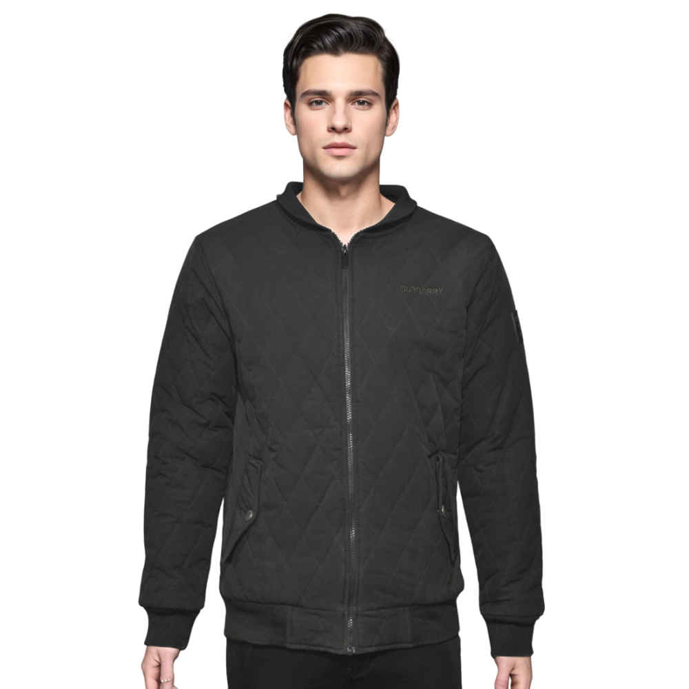 Burberry Embroidered Black Premium Quality Jacket-1