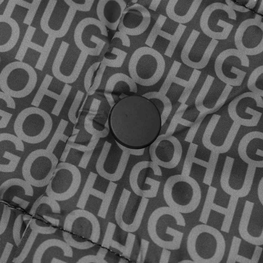 Hugo Boss Dark Grey Premium Sleeveless Jacket-thumb-4