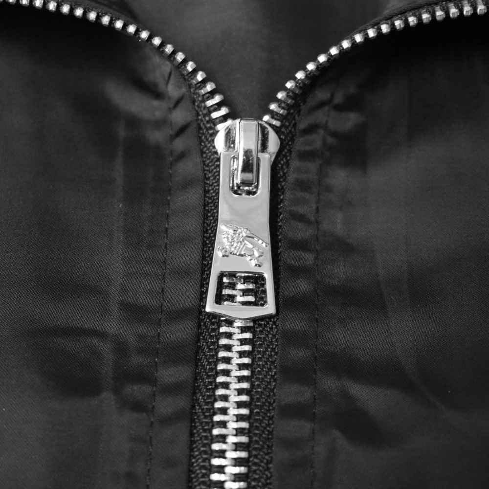 Burberry Embroidered Black Premium Luxury Jacket-thumb-4