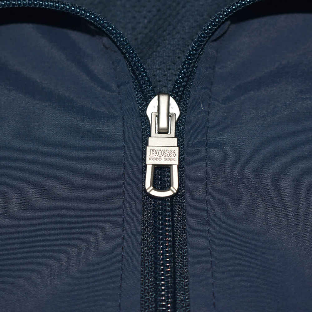 Boss Embroidered logo Blue Premium Quality Jacket-thumb-4
