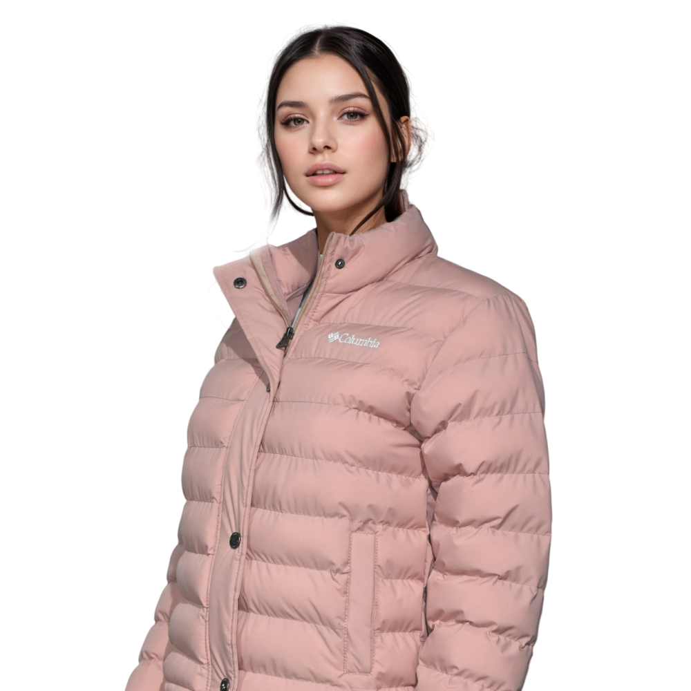 Columbia Pink Premium Quality Jacket-thumb-0