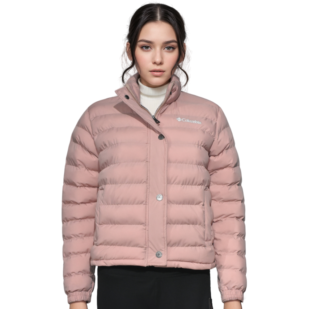 Columbia Pink Premium Quality Jacket-thumb-1