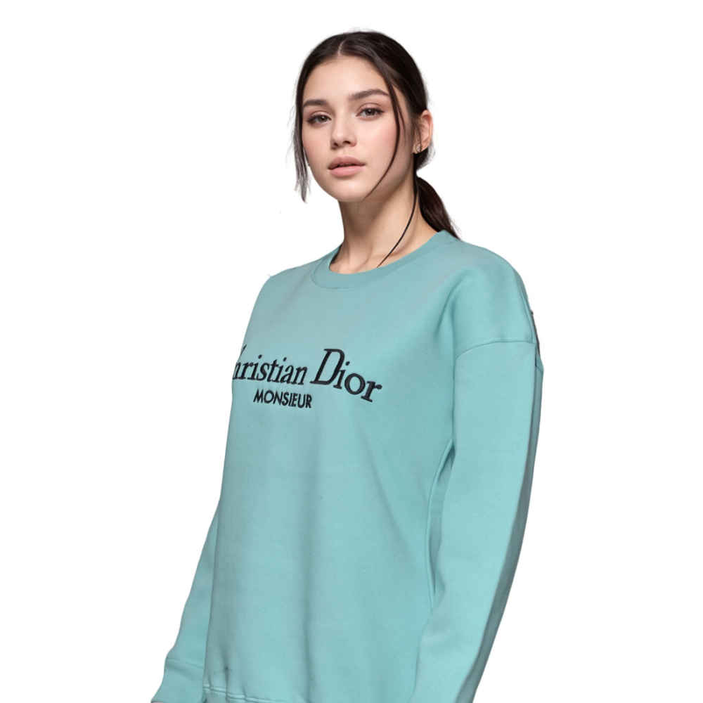 Dior Light & Green Premium Quality Sweatshirt-thumb-0