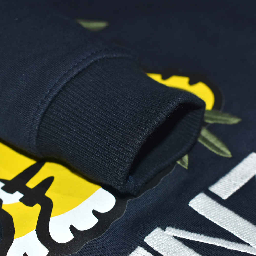 Kenzo Paris logo Print Blue Premium Tracksuit-5