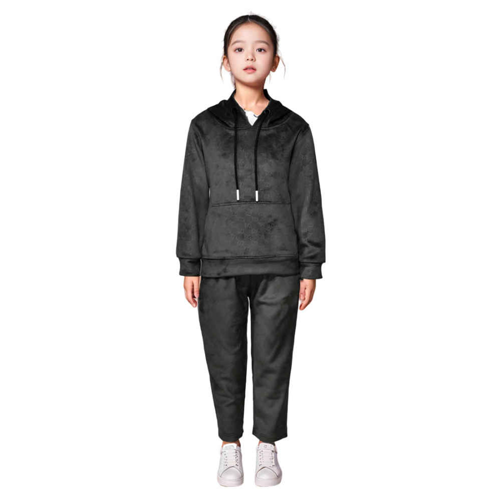 Gucci Black Premium Quality Kids Tracksuit-thumb-0