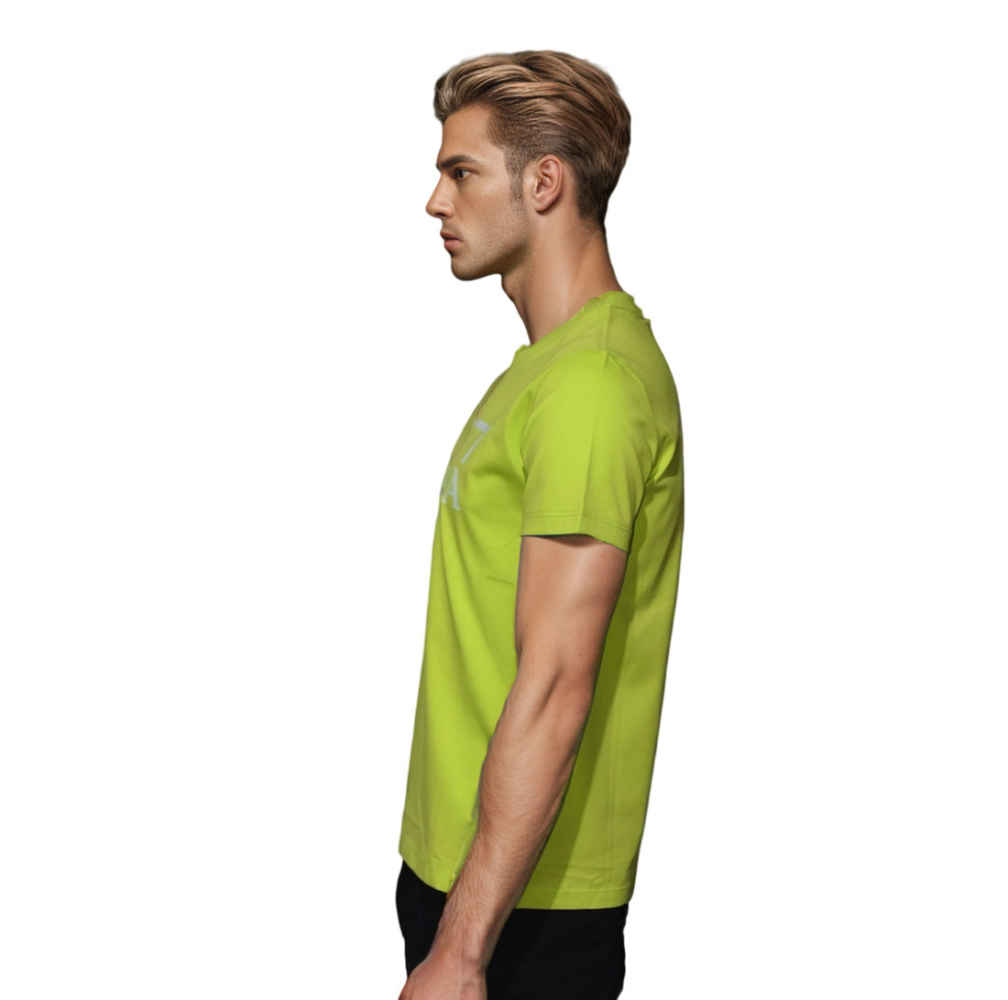 Prada Milano Print Green Premium Quality T-shirt-2