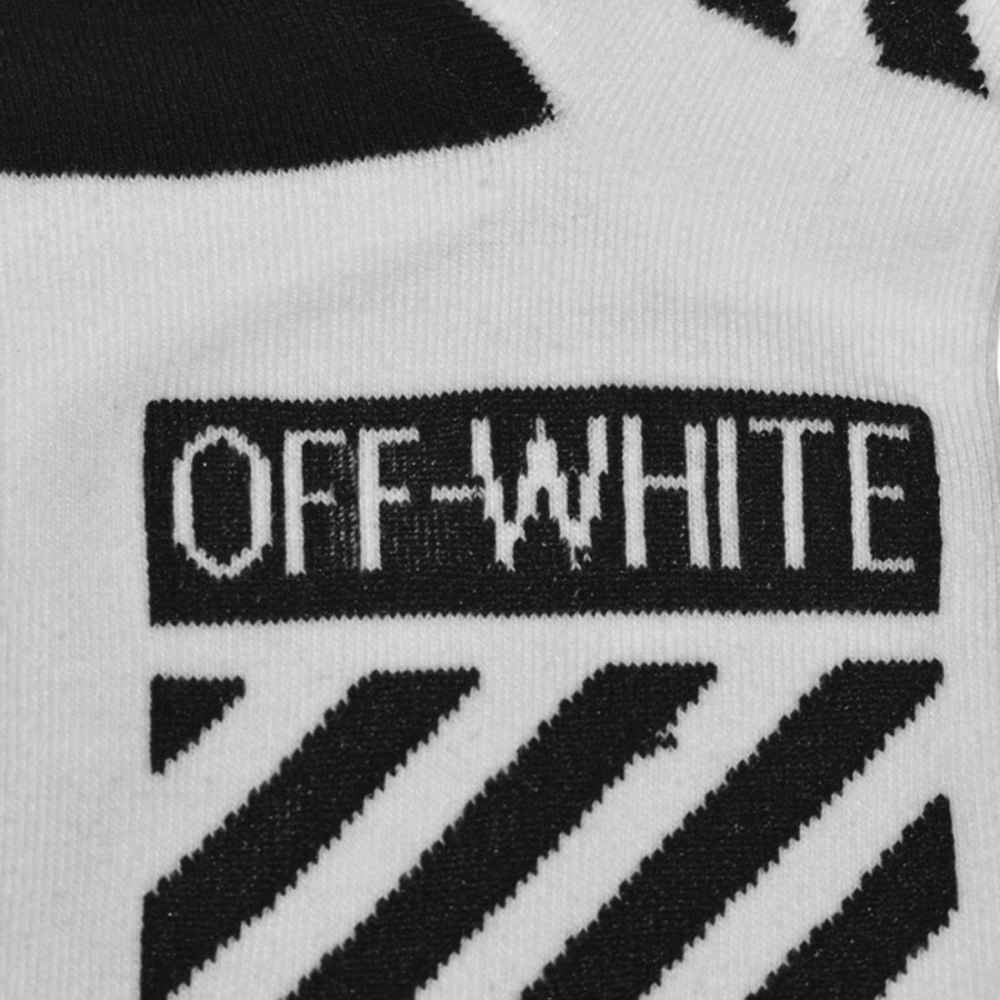 Off White Premium Quality Low Ankle Socks - Pack of 5-2