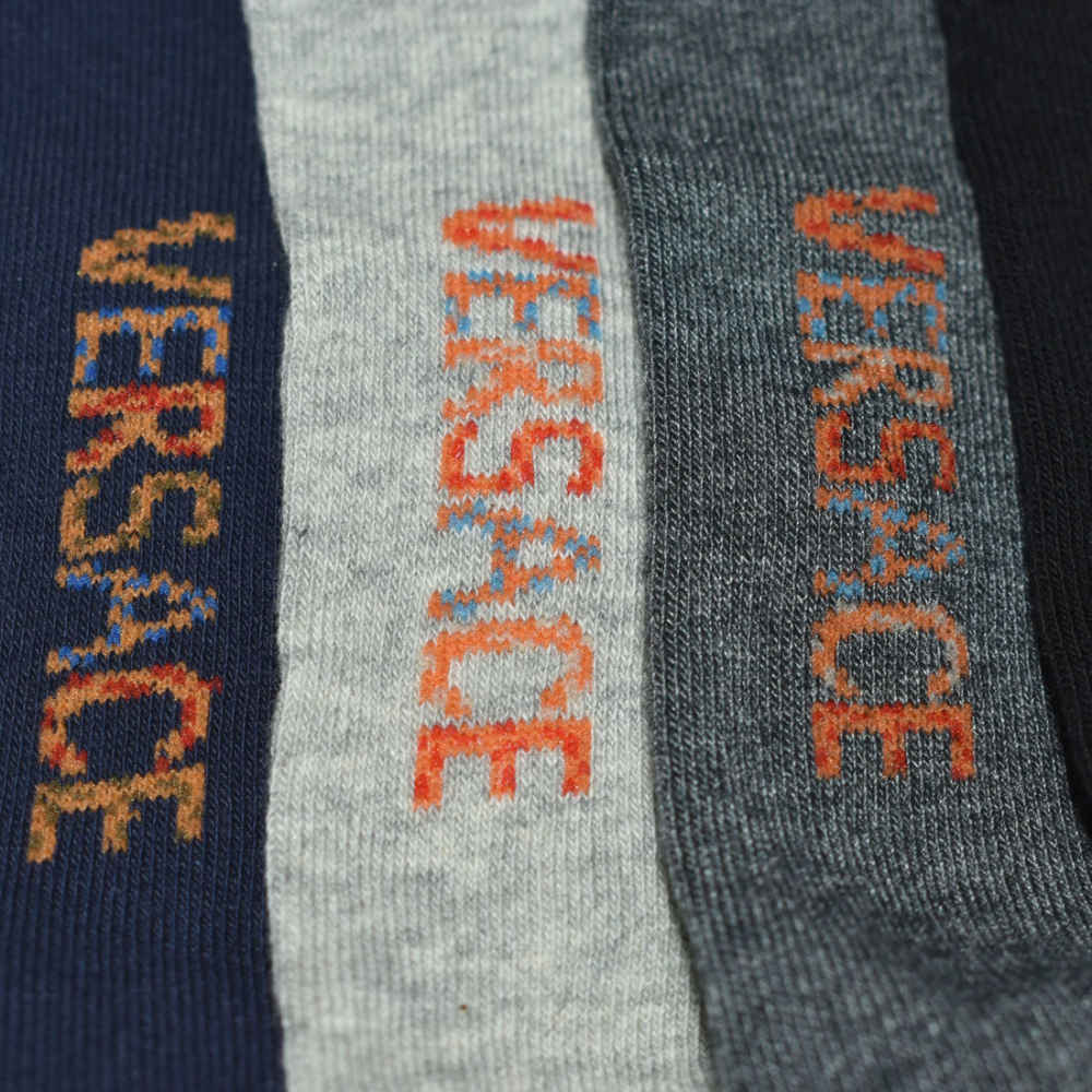Versace Premium Quality Low Ankle Socks - Pack of 5-3