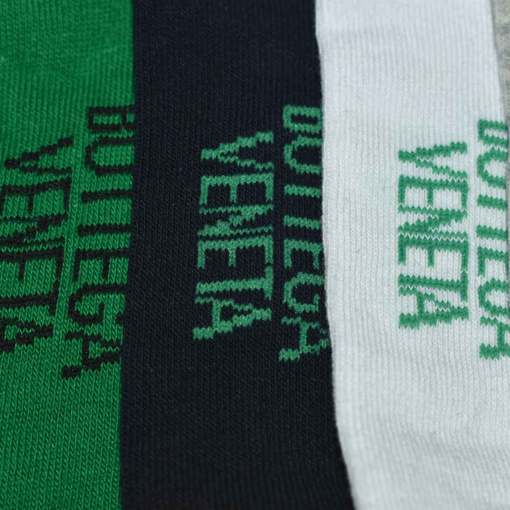 Bottega Veneta Embroidered logo Premium Low Ankle Socks - Pack of 5-3